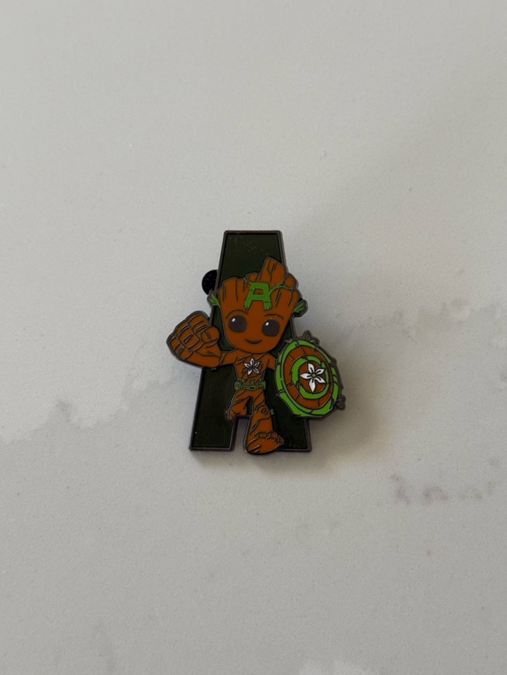 2025 Disney Marvel We Are Groot Marvel Mystery Box Pin Letter A